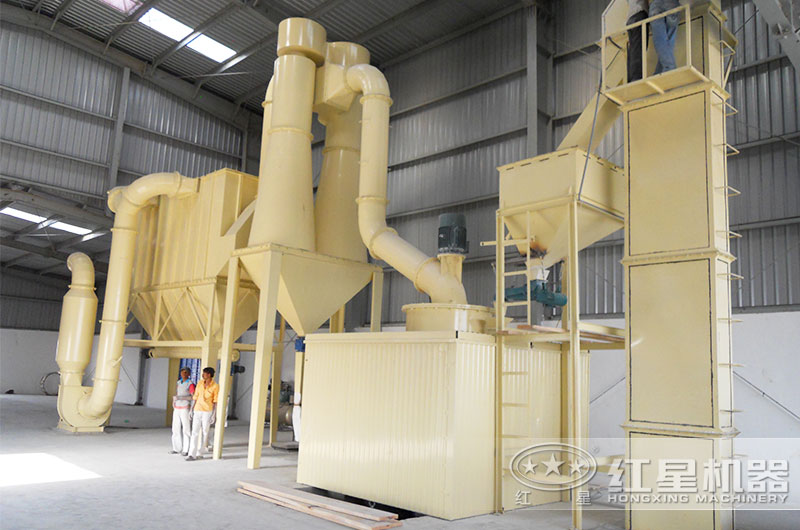 方解石磨粉生產(chǎn)線實拍圖3 方解石磨粉生產(chǎn)線實拍圖3